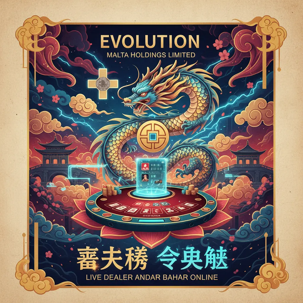 Live dealer andar bahar online - Evolution