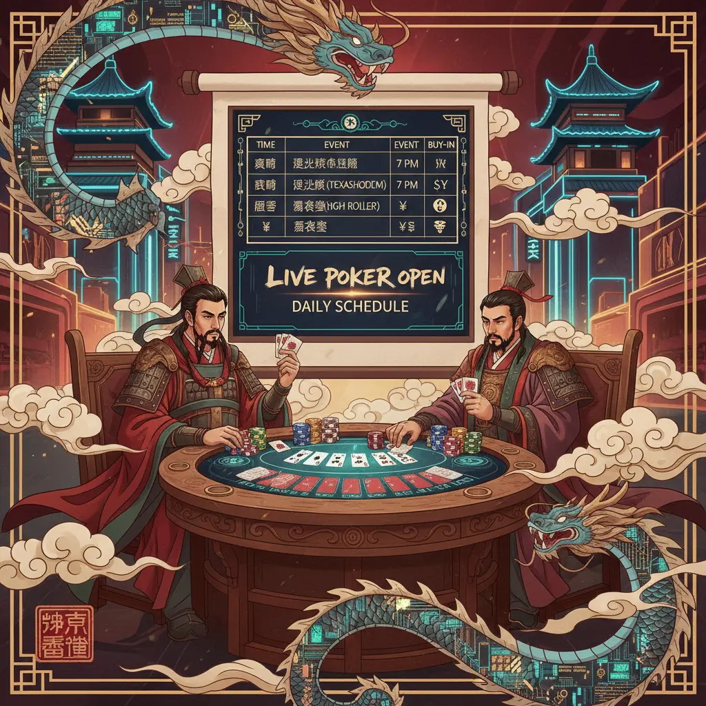 Live casino tournaments schedule - Players