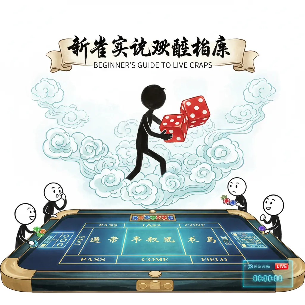 Beginner's guide to live craps - stickman