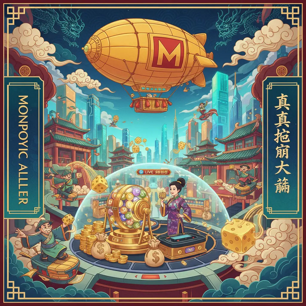 Live dealer monopoly experience - MONOPOLY