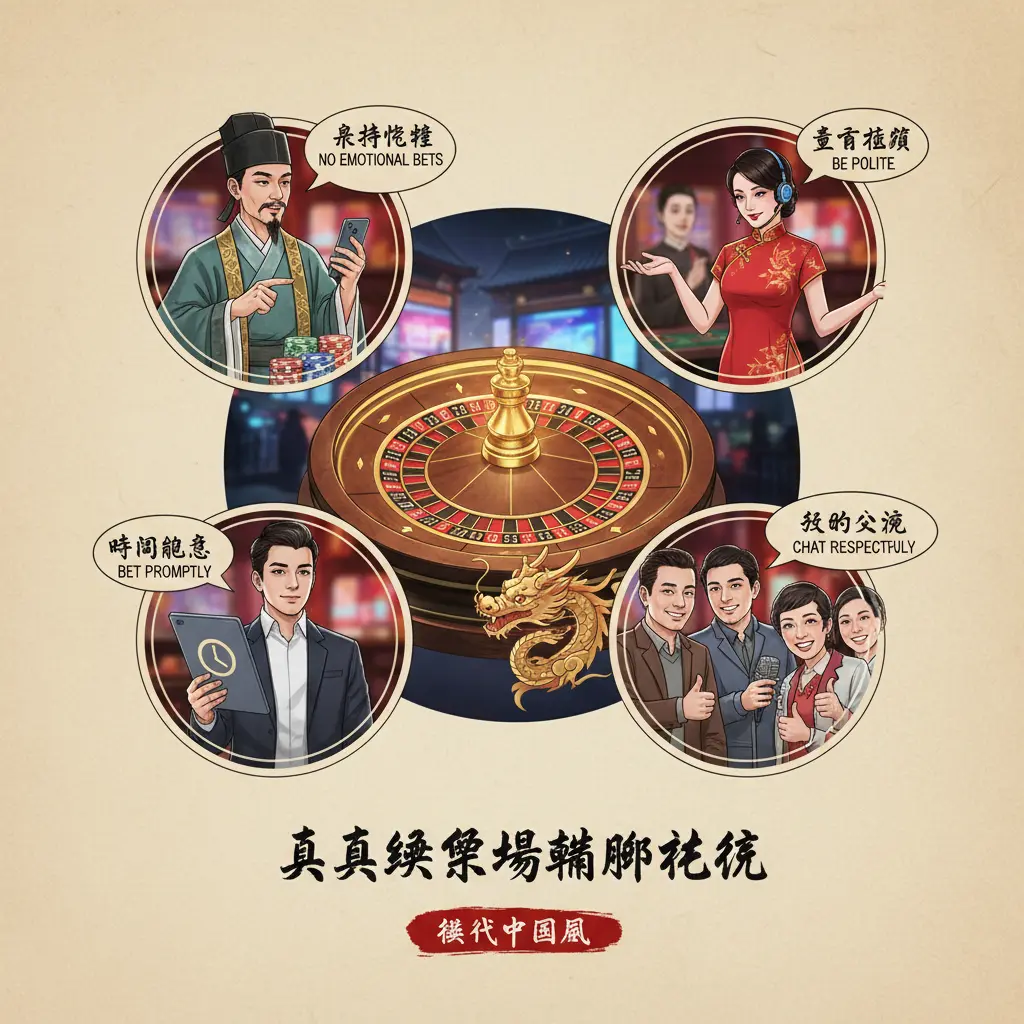 Live casino etiquette tips - roulette