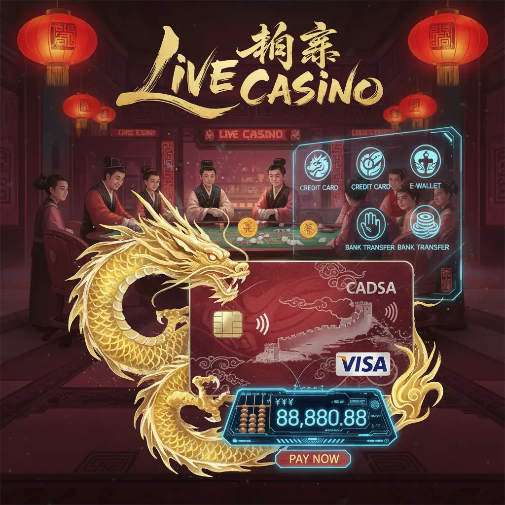 Live casino payment methods - Credit