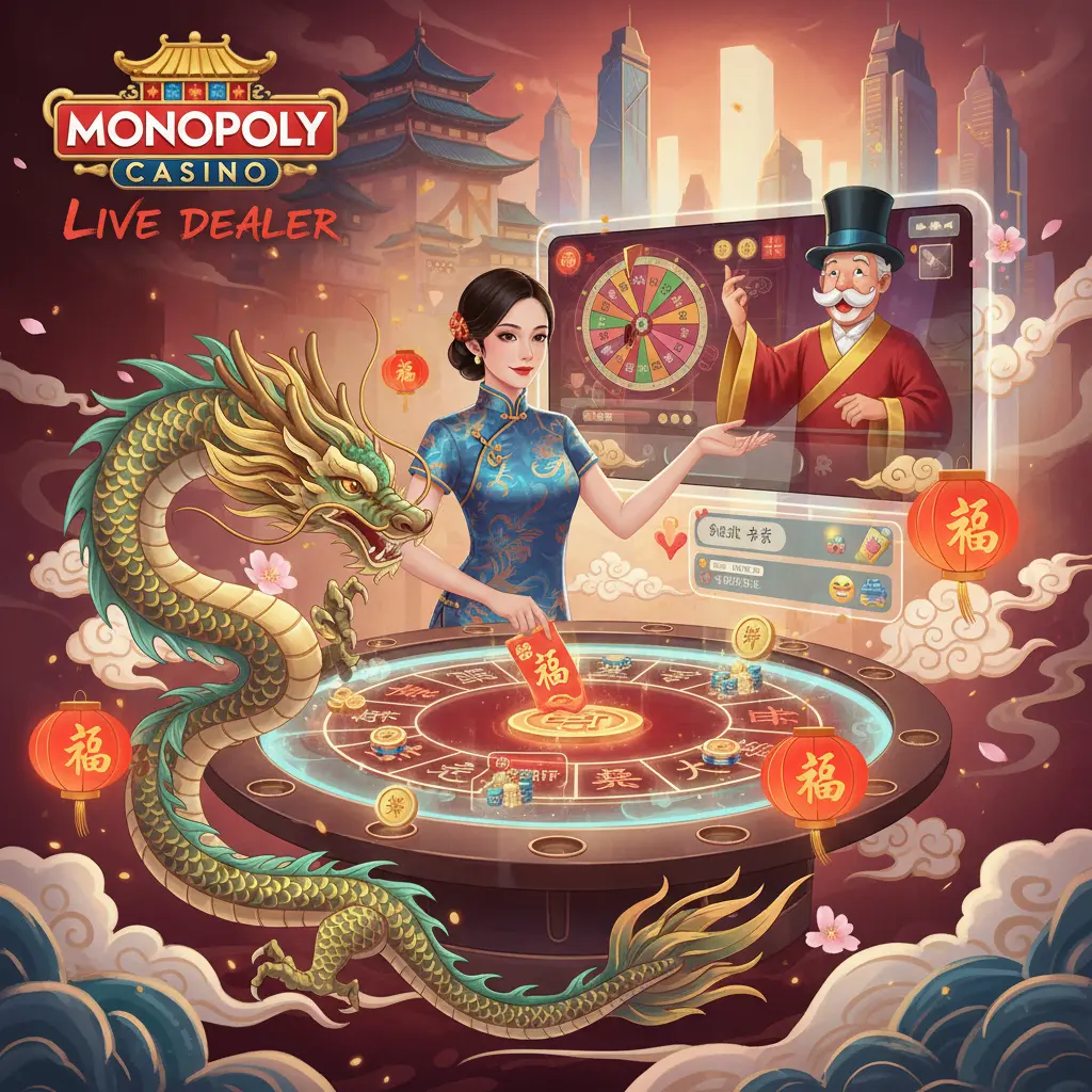 Live dealer monopoly experience - MONOPOLY