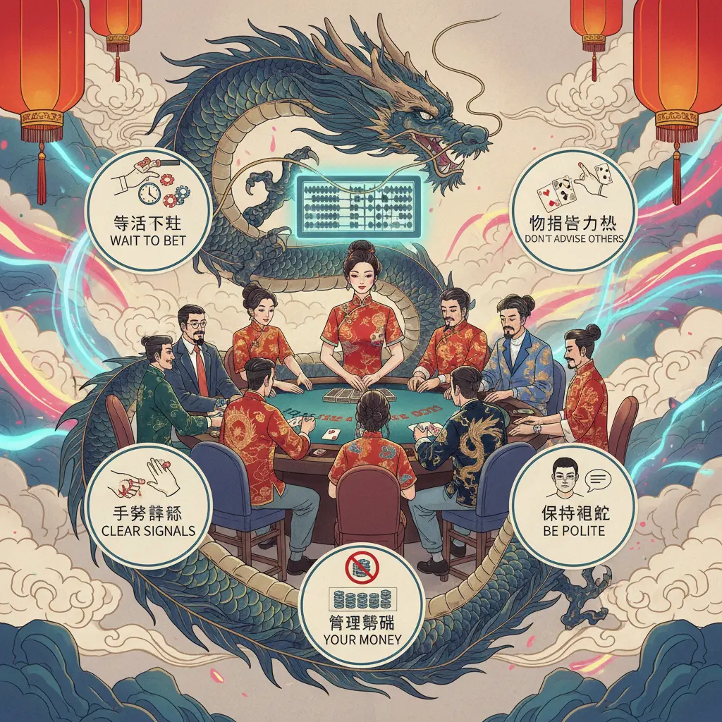 Live casino etiquette tips - Blackjack