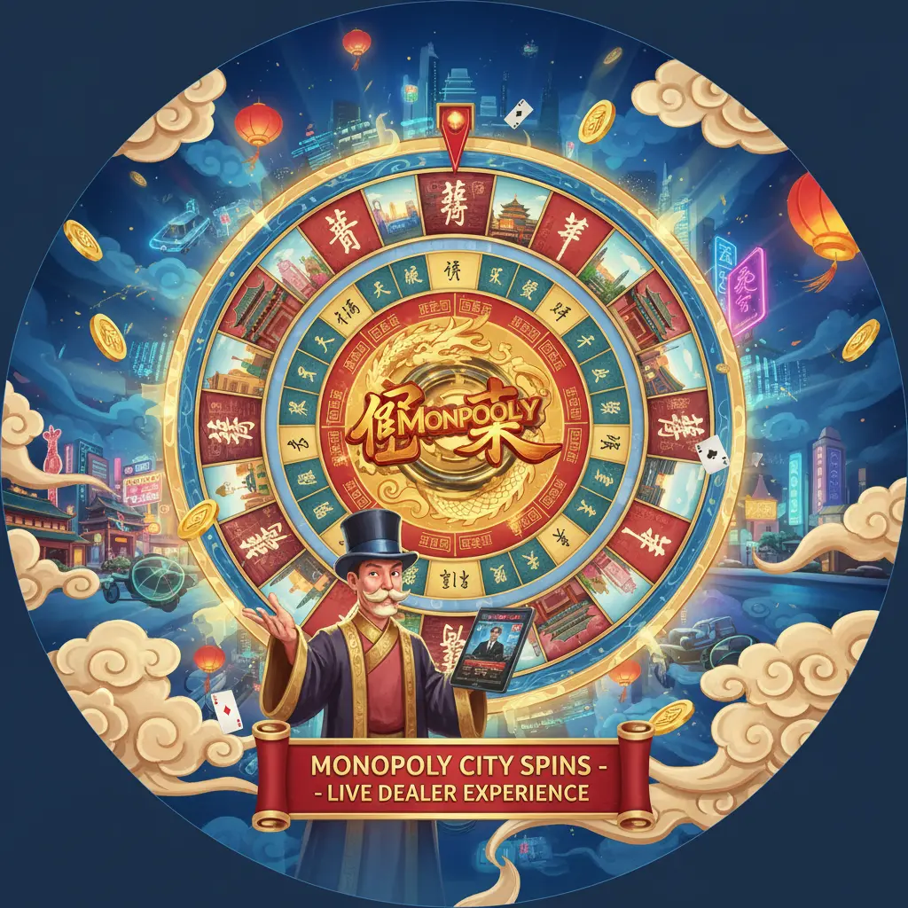 Live dealer monopoly experience - MONOPOLY
