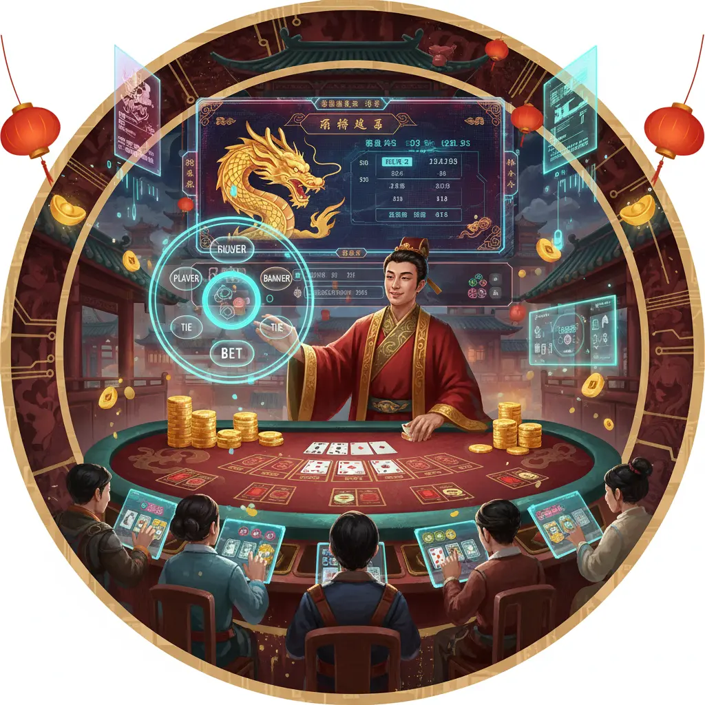 Interactive live casino games - Baccarat