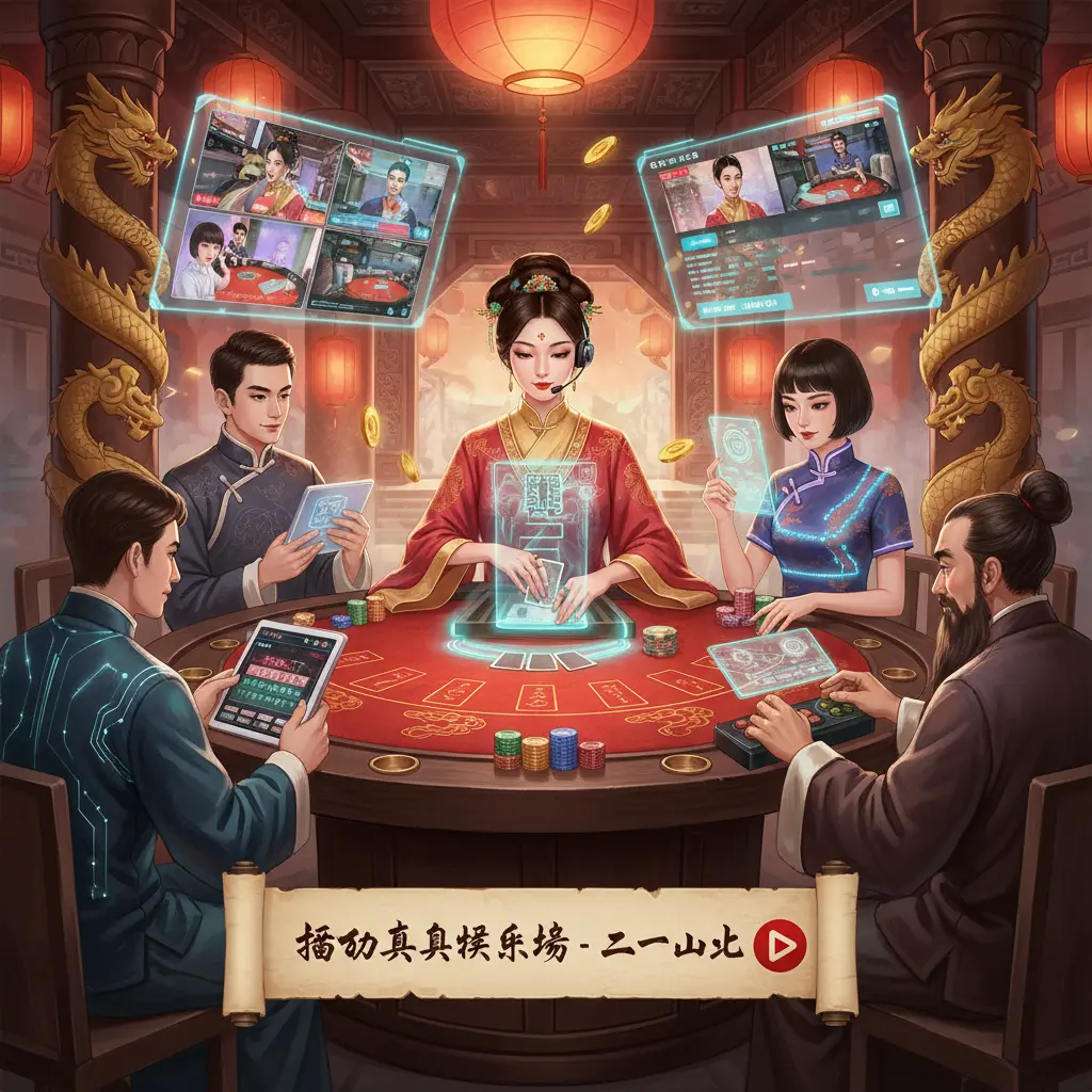 Interactive live casino games - Blackjack