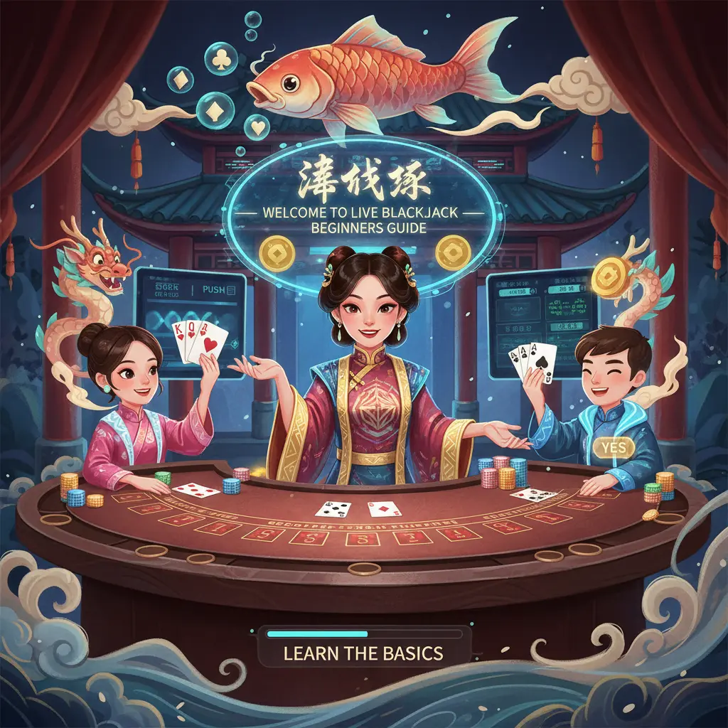 Live dealer casino for beginners - Blackjack