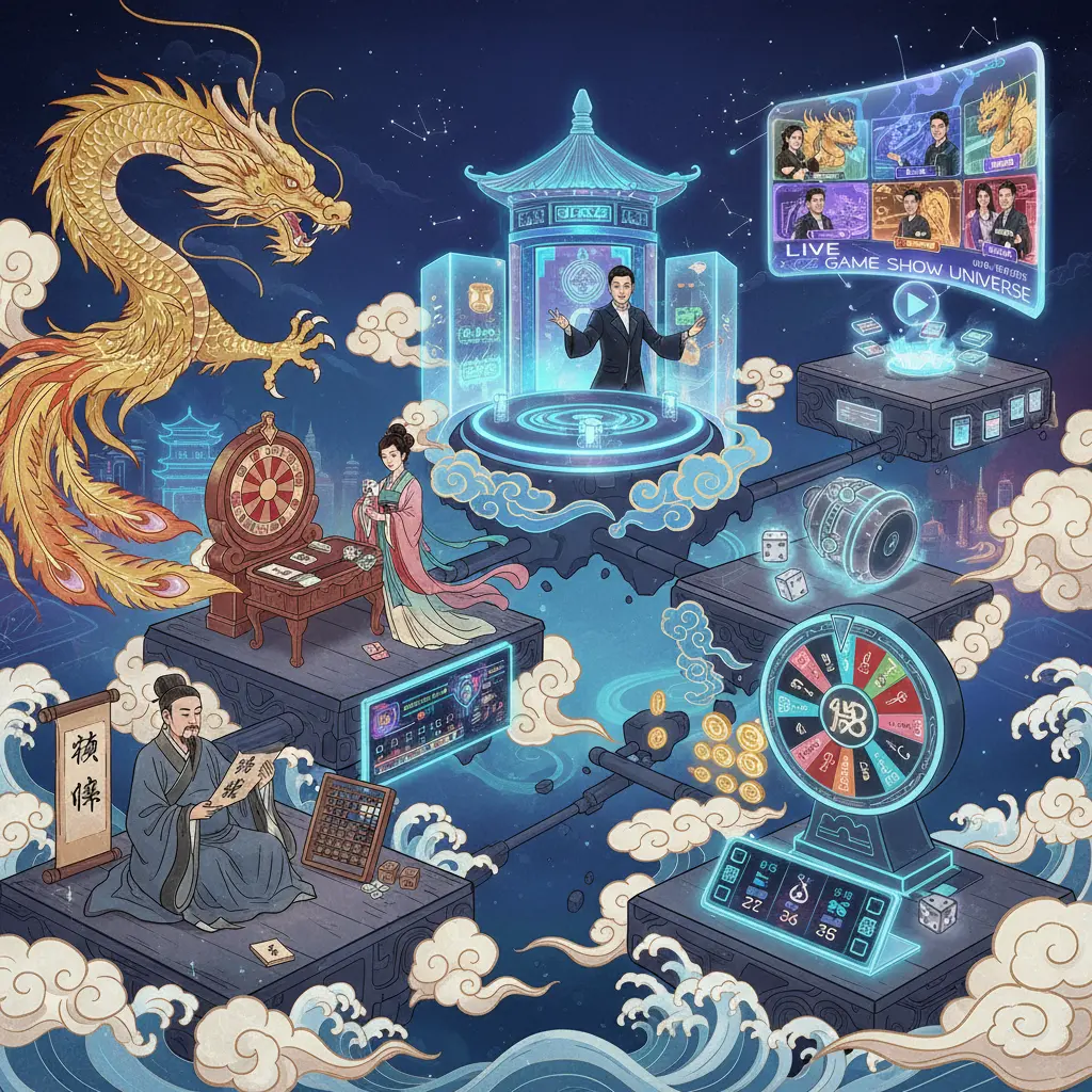 Live dealer game show varieties - Evolution