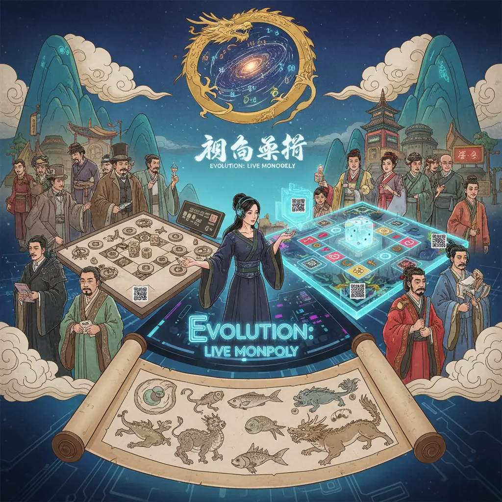 Live dealer monopoly experience - Evolution