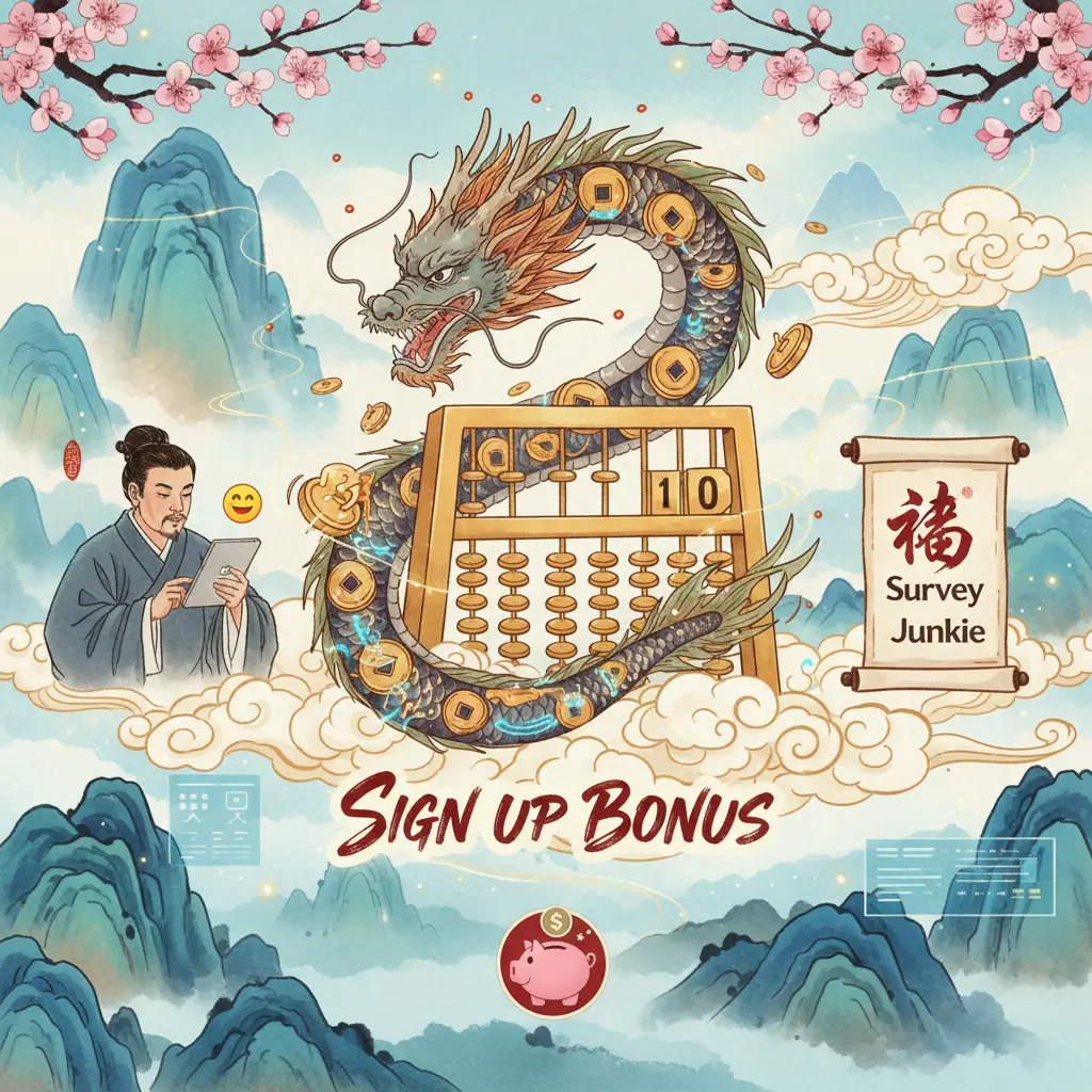 10 sign up bonus - Survey