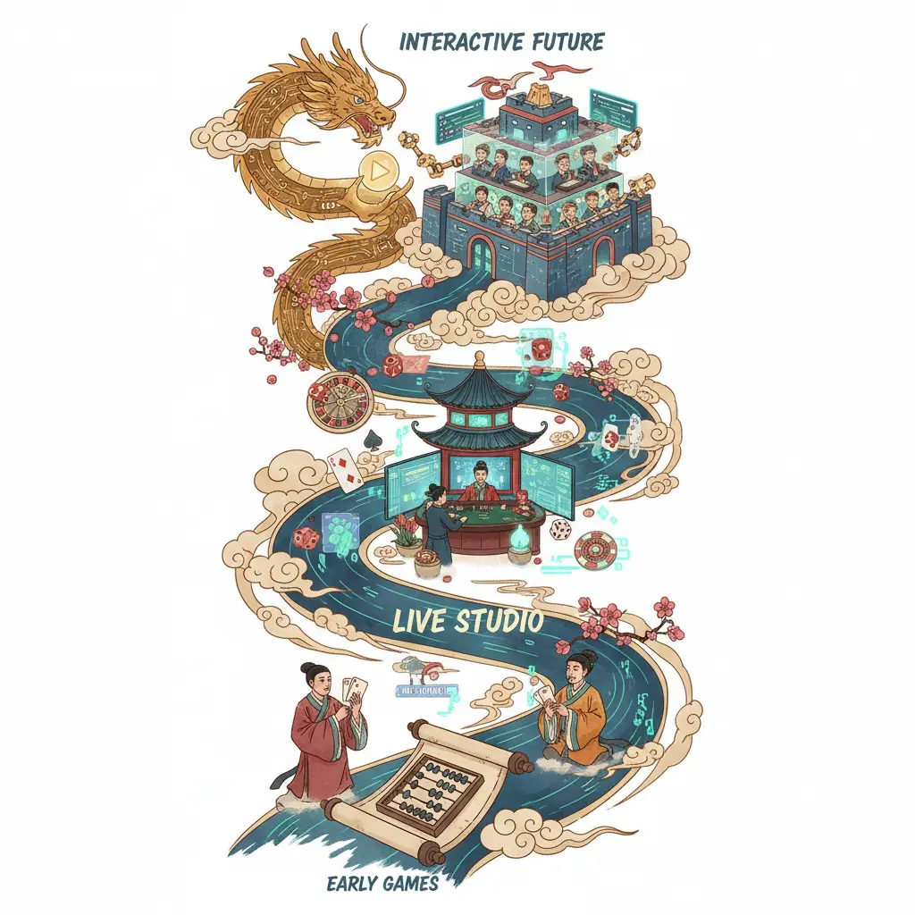 Live dealer casino for beginners - Evolution