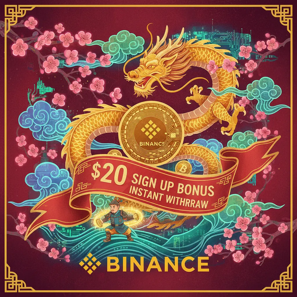 $20 sign up bonus instant withdraw - Binance