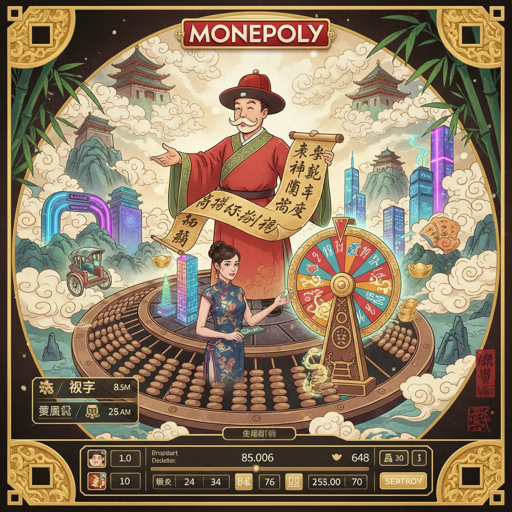 Live dealer monopoly experience - MONOPOLY
