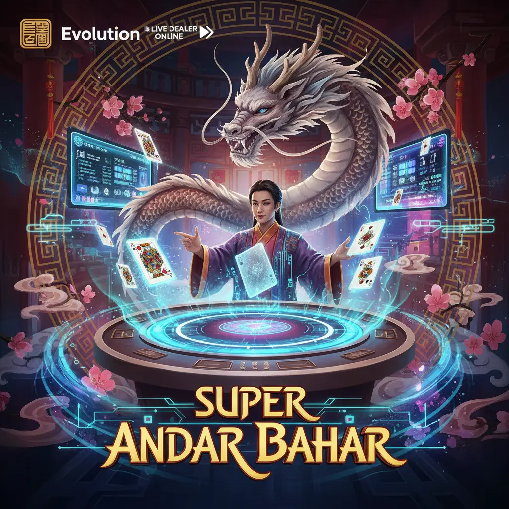 Live dealer andar bahar online - Evolution