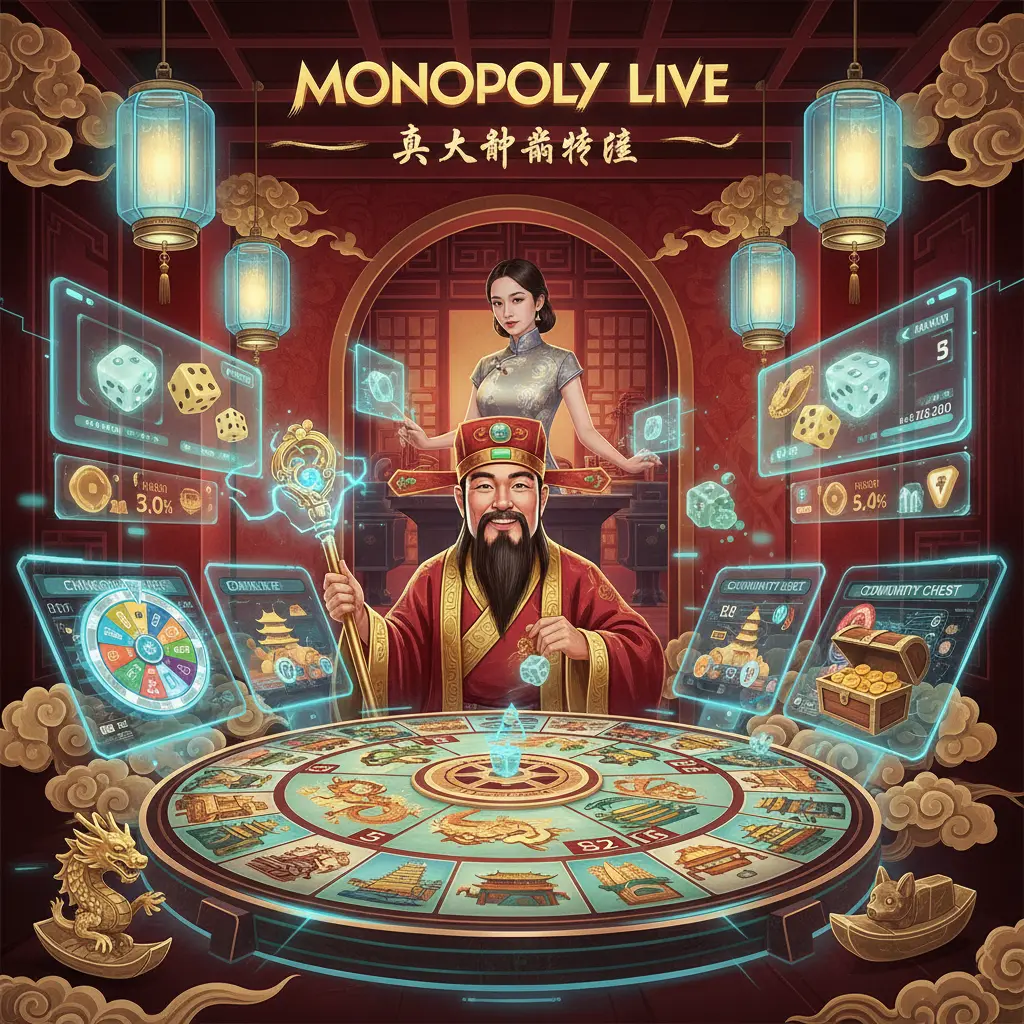 Live dealer monopoly experience - MONOPOLY