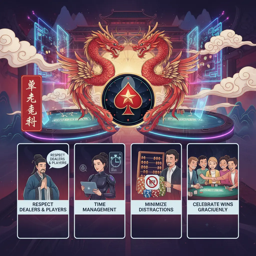 Live casino etiquette tips - PokerStars