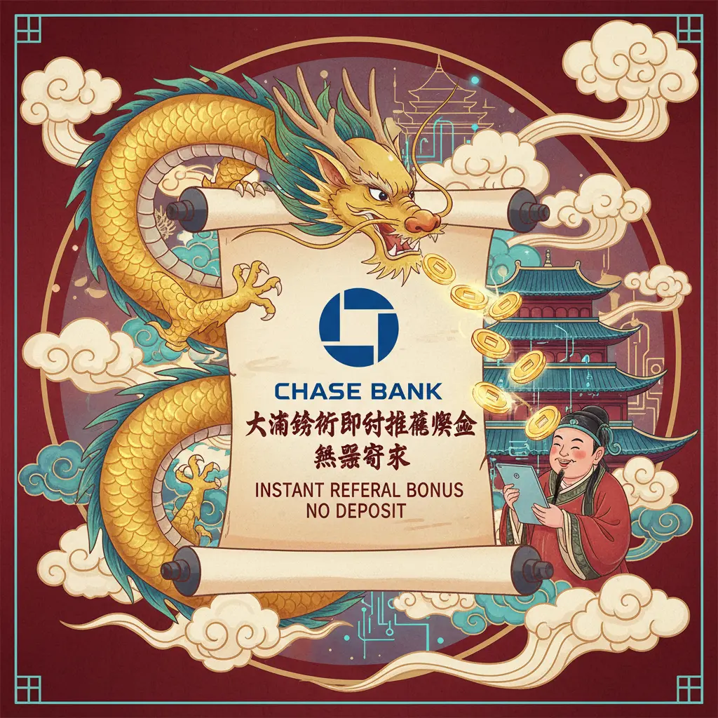 instant referral bonus no deposit - Chase