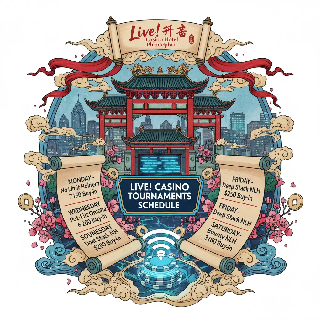 Live casino tournaments schedule - Philadelphia