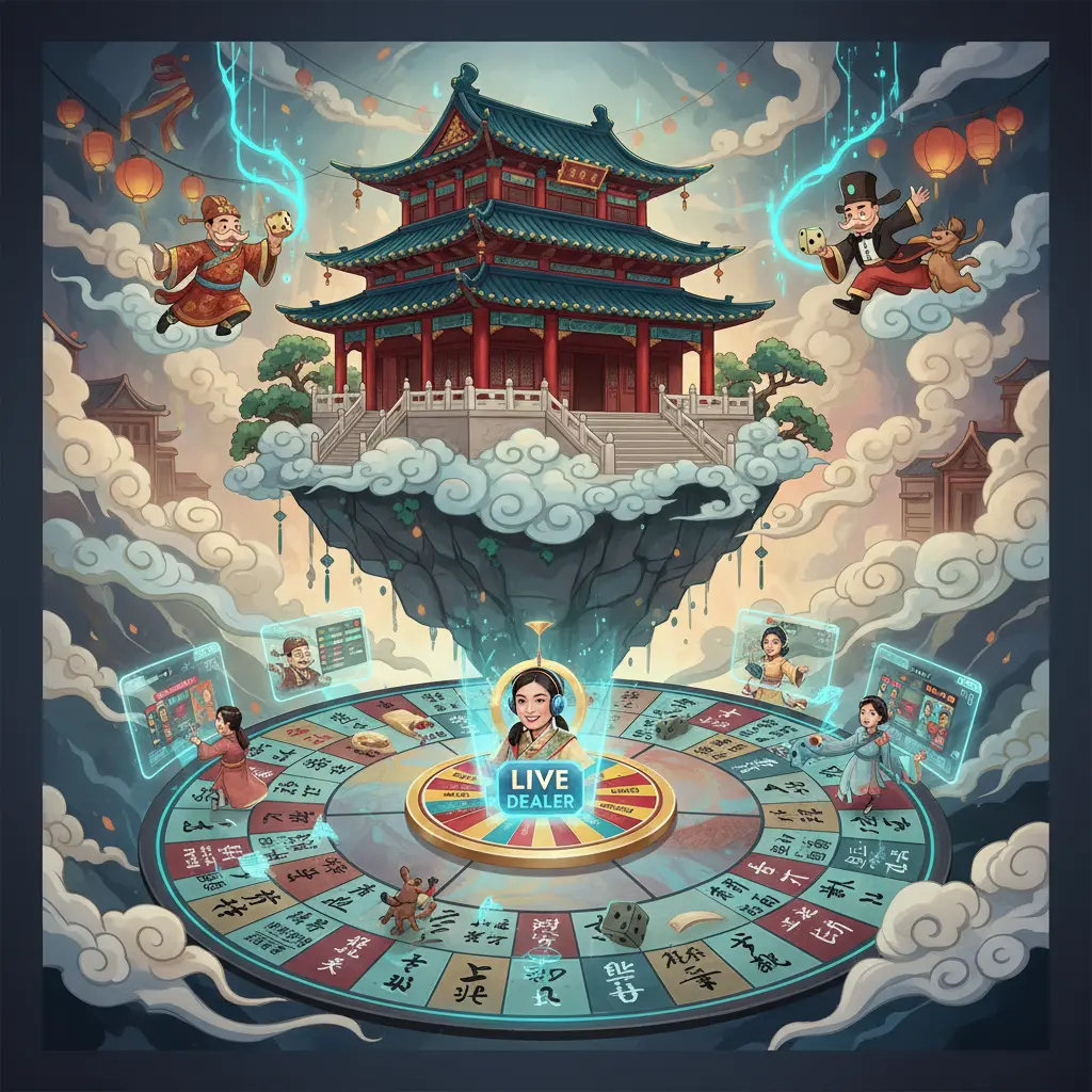 Live dealer monopoly experience - MONOPOLY