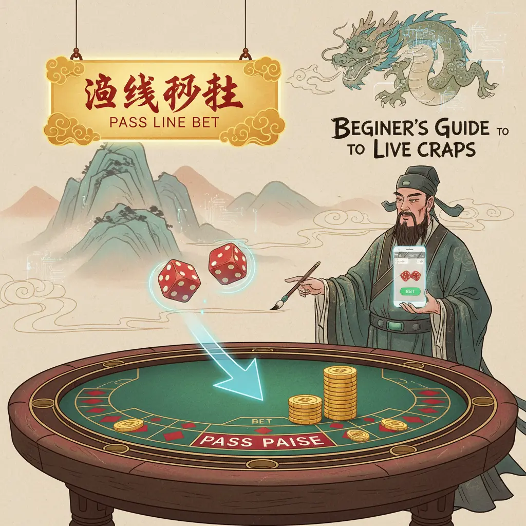 Beginner's guide to live craps - pass