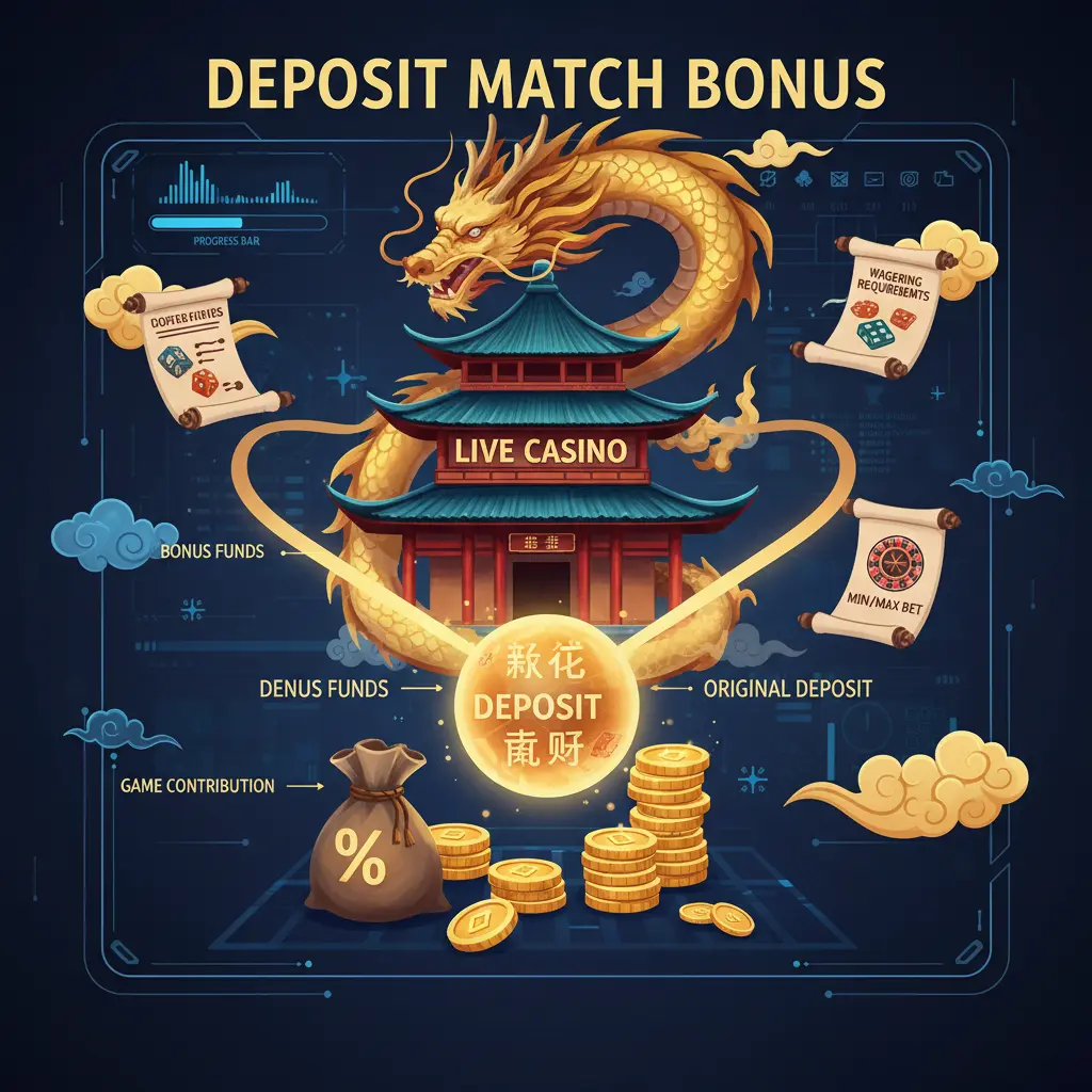 Live casino bonus requirements - Deposit