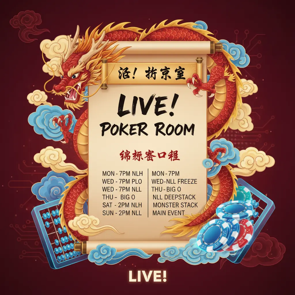 Live casino tournaments schedule - Poker
