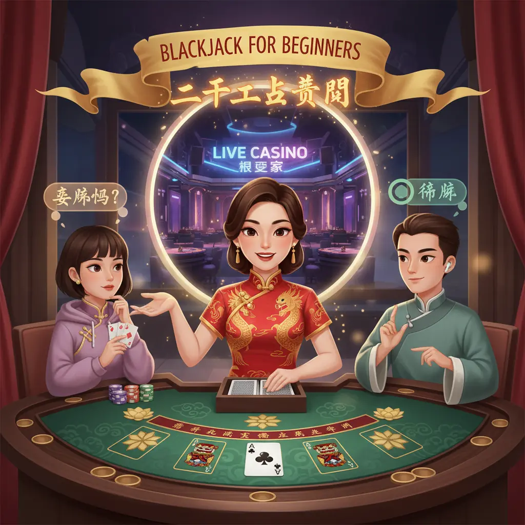 Live dealer casino for beginners - blackjack
