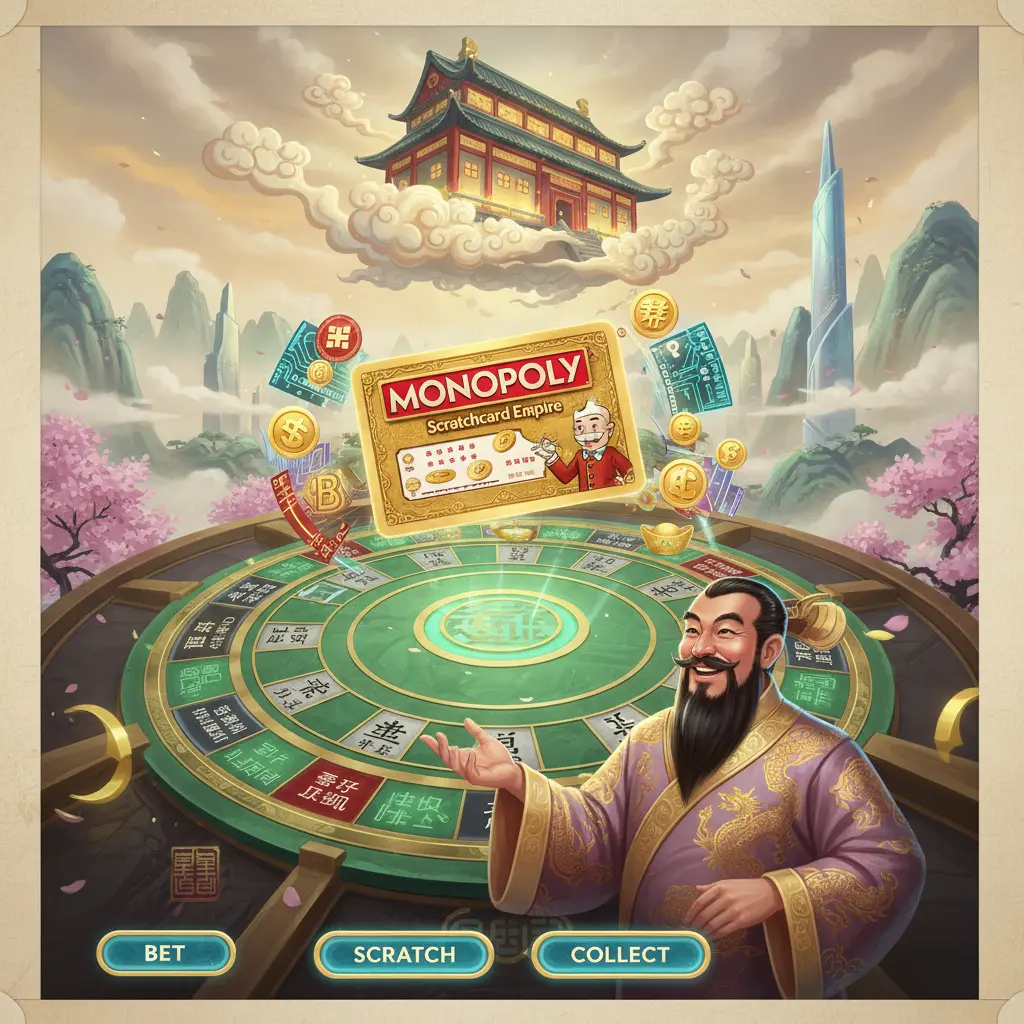 Live dealer monopoly experience - Scratchcard