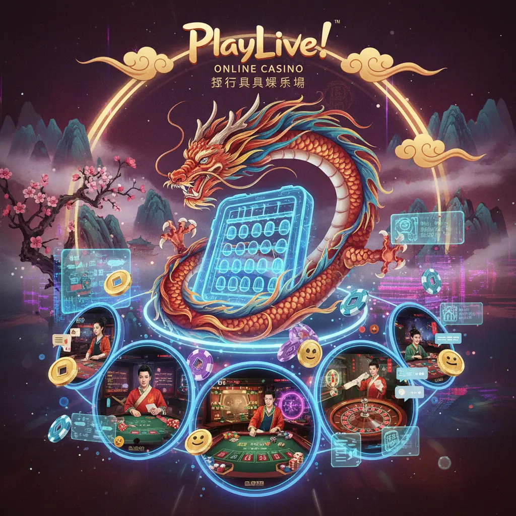 Interactive live casino games - PlayLive